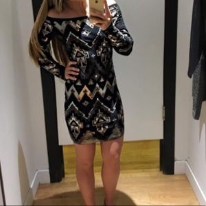 Express Sequin Dress